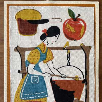 Notecard, Country Print Notes: Country Cooking Notes 334, Apple Butter (TK)
