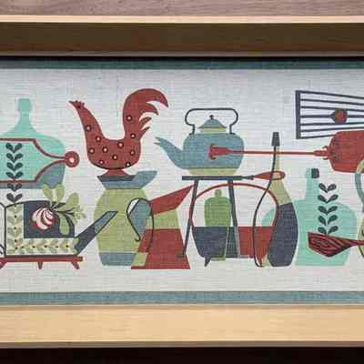 Matching framed print: Country Attic 927-5; see “Framed Prints and Mounted Prints” entries.: PKM collection.