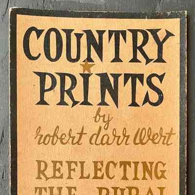 Branding, Packaging: Country Prints Story Card