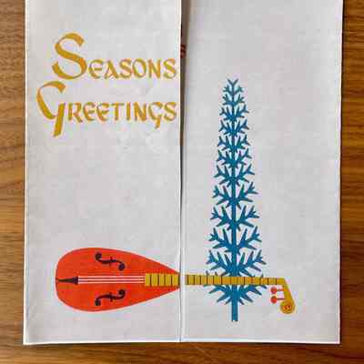 Print, Christmas: Country Prints Christmas Greeting, Seasons Greetings (TK) (Possibly)