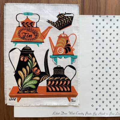 Gift Greeting: Painted Tin