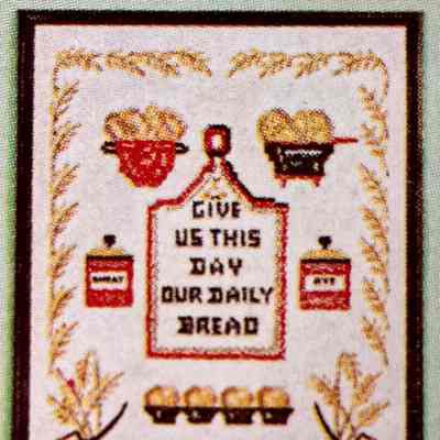 Kit: Bucilla, Daily Bread No.3324 Sampler