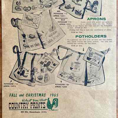 Woodenware U316, third row, left.: From “Fall and Christmas 1965, Robert Darr Wert/Country Prints”. Collection of Sara Leeper.