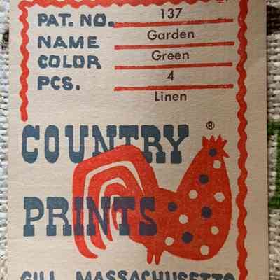 Country Prints product tag.