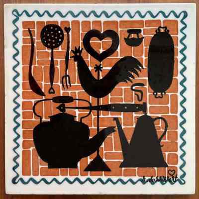 Matching tile: Wrought Iron T-3: PKM collection.