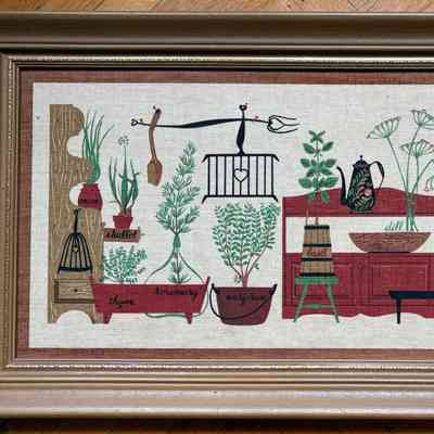 Print: Kitchen Garden 1330-4