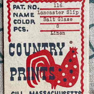 Country Prints product tag.