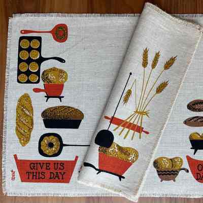 Placemat: Daily Bread 124, Red