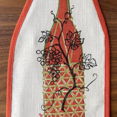Kitchen, Bottle Cover: Motif Gourmet 280 or 284-7, Orange