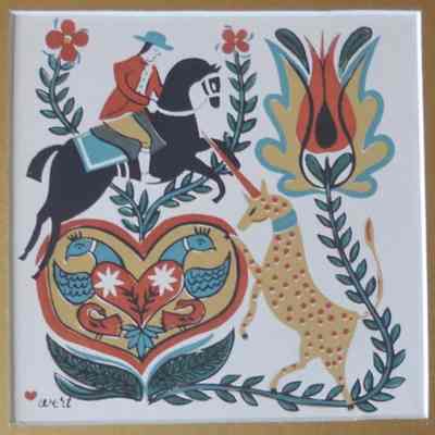 Tile Sample: Penn Dutch (TK)