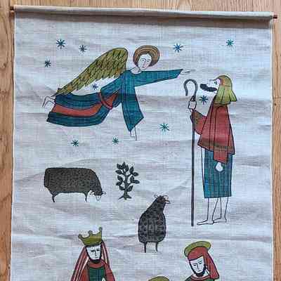 Wallhanging, Christmas: Christmas Story