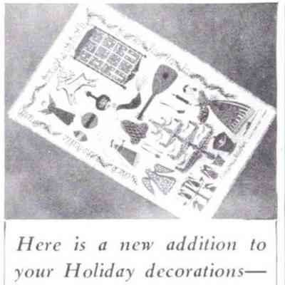 Ad in House & Garden magazine, October 1953.: Image: archive.org