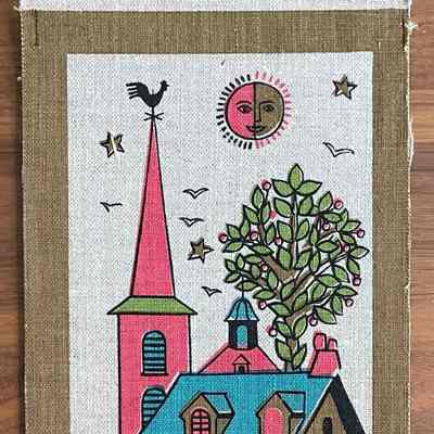 Village print.: Collection of Sara Leeper. Image: PKM