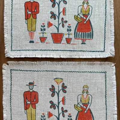 Design 2: Pennsylvania “Dutch” couple.