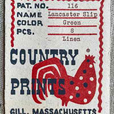 Country Prints product tag.