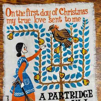 Gift Greeting, Christmas: Twelve Days, First Day