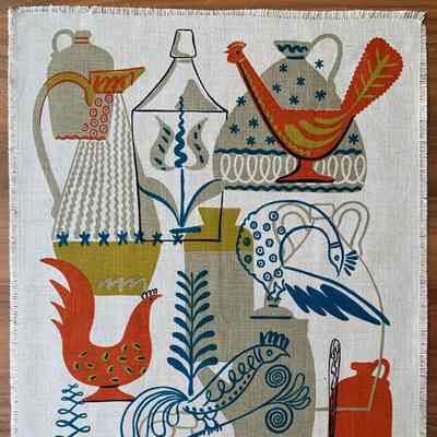 Towel, Wallhanging: Stoneware 210