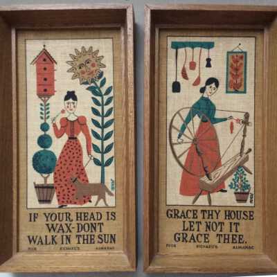 Print: Grace Thy House 612-16 and Don’t Walk in Sun 612-17, aka Grace-Sun 612-16