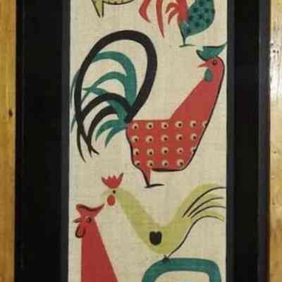 Matching framed print: Early Birds 516-3.: Image: Ellen Berrigan, Facebook Marketplace.