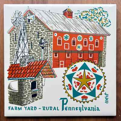 Tile: Barn Hex 551 (TK)