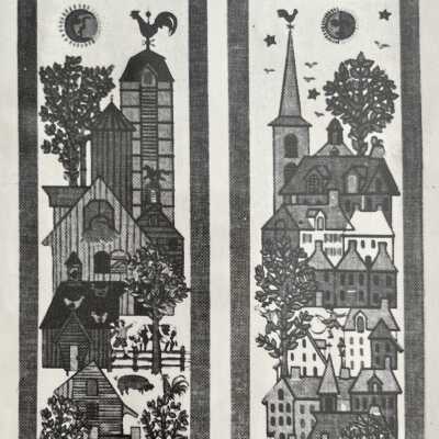 Village - Farm 618-1 Pr.: Cropped from image below. Images: PKM, unless noted.