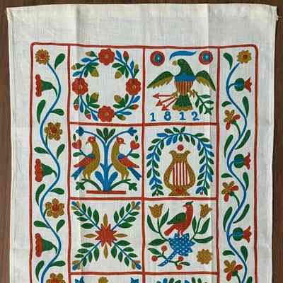 Quilt 200 towel/wallhanging.: PKM collection. Image: PKM.