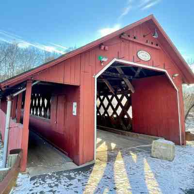 Creamery Bridge, Brattleboro, Vermont.: Image: outdoorodyssey.net