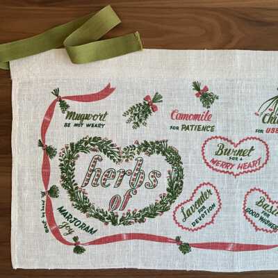 Kitchen, Apron: Herbs of the Heart (TK)