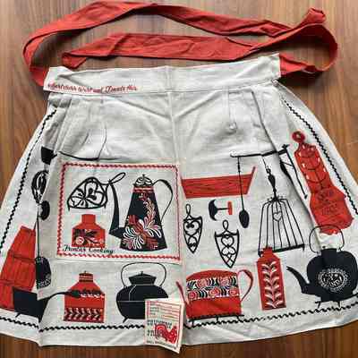 Kit, Country Prints: Apron, Frontier Cooking 419, Sales Sample