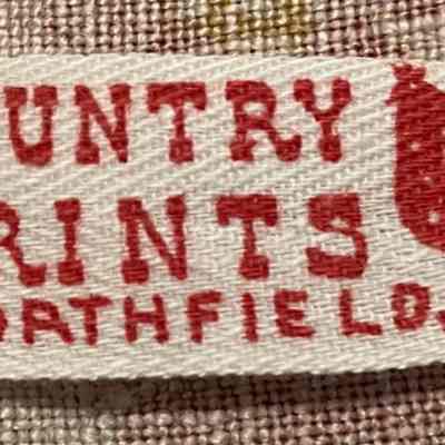 Example of the Northfield product tag in red ink.: Northfield Historical Society collection.