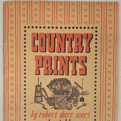 Branding, Brochure: c.1963 Country Prints by Robert Darr Wert and Neighbors (Wholesale)