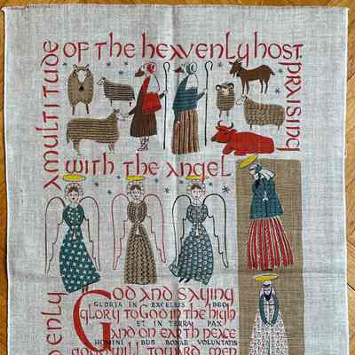 Towel, Wallhanging, Christmas: Christmas Night 215