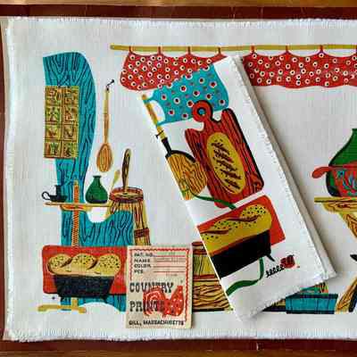 Placemat: Country Kitchen 122, c.1951