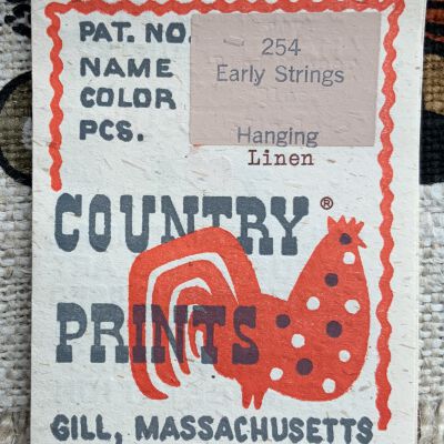 Country Prints product tag.