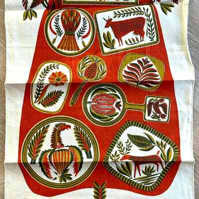 Example with Country Prints tag.: Collection of Kathryn Zentner. Image: Kathryn Zentner.