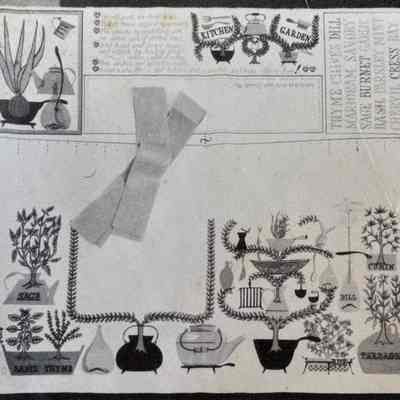 Kit, Country Prints: Apron, Kitchen Garden 422