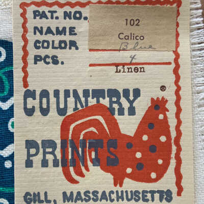Country Prints product tag.: PKM collection.