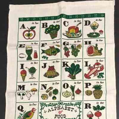 Towel: Alphabet 248