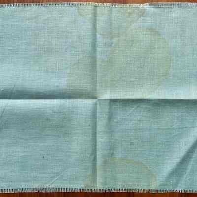 Solid color napkin