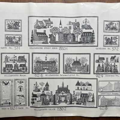 612-1 Tree & Peace Pr., lower left corner.: From “Country Prints in Frames Designed By Robert Darr Wert”, p. 8, c.1960.