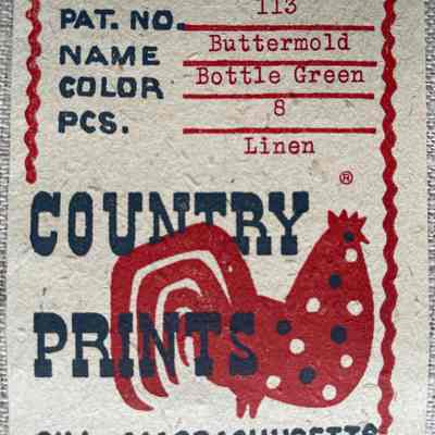 Country Prints product tag.