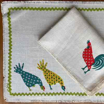 Placemat: Chickens 102 (TK)