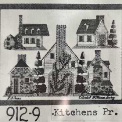 Williamsburg Kitchens, one of pair.: Cropped from brochure image below.
