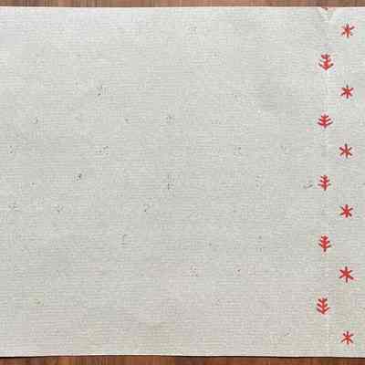 Back of card.