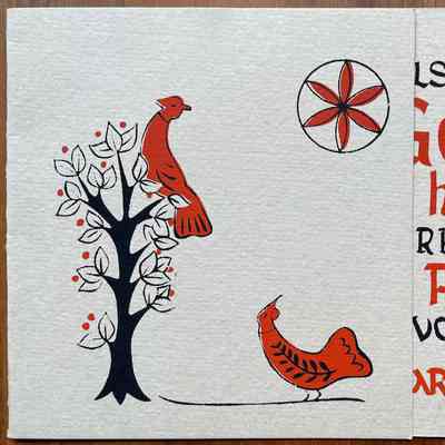 Print, Christmas: 1959 Country Prints Christmas Greeting