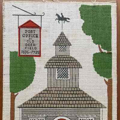 Print: Deerfield, Post Office (TK)
