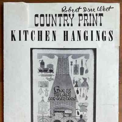 Branding, Brochure: c.1954 Country Prints Kitchen Hangings (Retail)