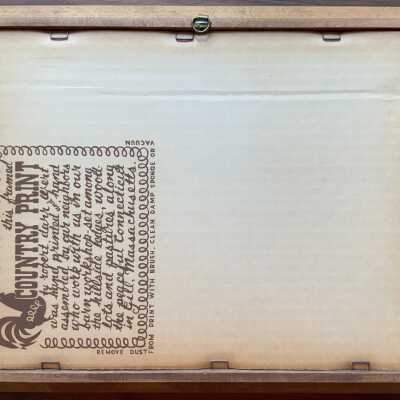 Winter, back, with Country Prints imprint.