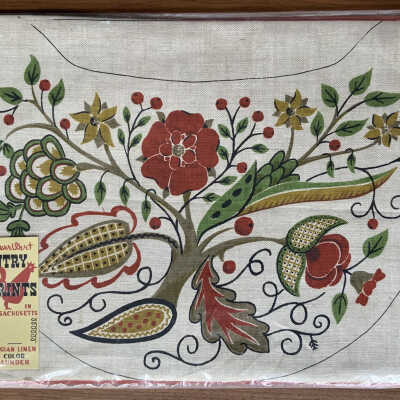 Pack board within a Country Prints cut-and-sew chair cushion kit.