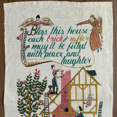 Towel, Wallhanging: House Blessing (TK)